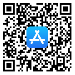 QR code linking to the Apple App Store